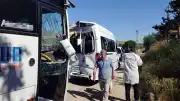 Kırşehir'de İşçi Servisi ile Minibüs Çarpıştı: 42 Yaralı