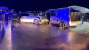 Gaziantep'te Trafik Kazası: 1 Kişi Hayatını Kaybetti, 12 Kişi Yaralandı