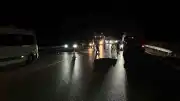Bursa Çevre Yolu'nda Otobanda Karşıdan Karşıya Geçmeye Çalışan Şahıs Tır Çarpması Sonucu Öldü