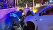 Hatay'da Duvara Çarpan Otomobilde 2 Yaralı