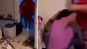 12 Yaşındaki Çocuk Annesine Şiddet Uyguladı