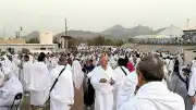 Arafat'ta Cebel'i Rahme'ye Geçişler Kontrollü Hale Getirildi