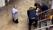 Edirne'de Sağanak Yağış Nedeniyle İş Yerlerini Su Bastı