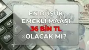 Emeklilere 36 Bin TL Taban Maaş İddiası: Kulislerde Zam Oranları Konuşuluyor