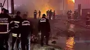 Gaziantep'te Mobilya Fabrikasında Yangın: Yaralı Yok