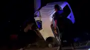 Isparta'da Elektrik Direğine Çarpan Araçta 2 Kişi Hayatını Kaybetti, 2 Kişi Yaralandı