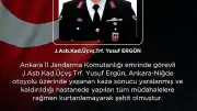 Kazada Yaralanan Jandarma Astsubay Üstçavuş Y.E. Şehit Oldu