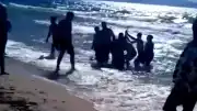 Kuşadası'nda İki Kişi Boğulma Tehlikesi Atlattı