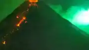 Mayon Yanardağı Üzerinde Meteor Görüntülendi