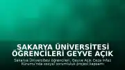 Sakarya Üniversitesi Öğrencileri Geyve Açık Ceza İnfaz Kurumu'nu Güzelleştirdi