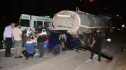 Adana TAG Otoyolu'nda Tankerle Çarpışan Otomobilde Can Kaybı ve Yaralanmalar