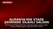 Almanya'nın Stade Şehrinde Silahlı Saldırı Gerçekleşti