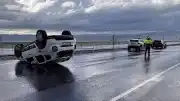 Ardahan-Göle Kara Yolunda Trafik Kazası: Sürücü Yaralandı