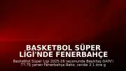 Basketbol Süper Ligi'nde Fenerbahçe Beko Şampiyonluk Kupasını Kaldırdı