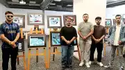 Çorum'da Hitit Üniversitesi Öğrencilerinin Özgün Baskı Sergisi Açıldı