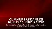 Cumhurbaşkanlığı Külliyesi'nde Kritik Kabine Toplantısı Başladı