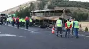 Denizli'deki otobüs kazasında can kaybı arttı: Hayatını kaybedenlerin sayısı 9 oldu