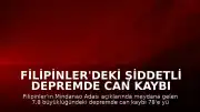 Filipinler'deki şiddetli depremde can kaybı 78'e ulaştı