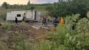 Isparta Gelendost'ta Midibüs Devrildi: 5 Ölü, 25 Yaralı