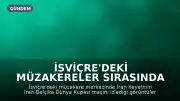 İsviçre'deki Müzakereler Sırasında İran Heyetinin Dünya Kupası Maçını İzlediği Görüntüler Paylaşıldı
