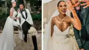 Mario Lemina ve Fanny Neguesha Evlendi