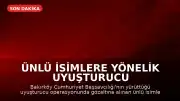 Ünlü İsimlere Yönelik Uyuşturucu Operasyonunda Test Sonuçları Açıklandı