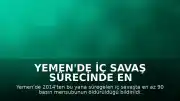 Yemen'de İç Savaş Sürecinde En Az 90 Basın Mensubunun Yaşamını Yitirdiği Açıklandı