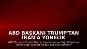ABD Başkanı Trump'tan İran'a Yönelik Operasyon Sinyali: "Kazma Dağı Bölgesini Çok Yakında, Çok Güçlü Biçimde Vuracağız"