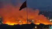 Ankara Etimesgut'ta otluk arazide yangın çıktı