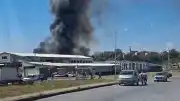 Arnavutköy Bolluca'da Fabrika Yangını