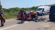 Balıkesir Erdek'te Zincirleme Trafik Kazası: 1 Ölü, 2 Yaralı