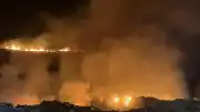 Bodrum Ortakent'te Yangın: Alevlere Müdahale Ediliyor
