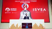 Borsa İstanbul'da ISVEA İçin Gong Töreni Düzenlendi