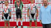 Bursa'daki Dağ Bisikleti Yarışında Akhisar İlçe Spor Kulübü'nden İki Madalya