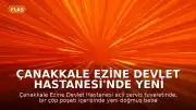 Çanakkale Ezine Devlet Hastanesi'nde Yeni Doğan Bebek Cesedi Bulundu