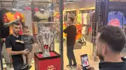Düzce'de Galatasaray Şampiyonluk Kupası Sergilendi