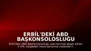 Erbil'deki ABD Başkonsolosluğu Yakınlarında 4 İHA İmha Edildi