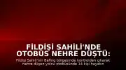 Fildişi Sahili'nde otobüs nehre düştü: 14 ölü, 40 yaralı
