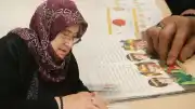 Gaziantep'te 70 Yaşındaki Kadın Okuma Yazma Hayaline Kavuştu