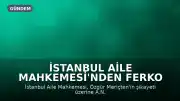 İstanbul Aile Mahkemesi'nden Ferko Veliahtı Hakkında Uzaklaştırma Kararı