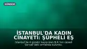 İstanbul'da Kadın Cinayeti: Şüpheli Eş Tutuklandı