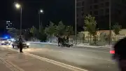 Kayseri'de Motosikletli Polis Memuru Yaralandı