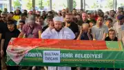 Konya'nın tanınan simalarından Sultan Özcan son yolculuğuna uğurlandı
