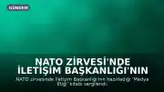 NATO Zirvesi'nde İletişim Başkanlığı'nın 'Medya Etiği' Kitabı Sergilendi