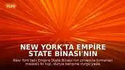 New York'ta Empire State Binası'nın Zirvesinde Protesto Eylemi