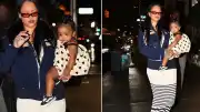 New York'ta Rihanna ve Kızı Rocki Görüntülendi