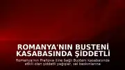 Romanya'nın Busteni Kasabasında Şiddetli Yağışlar Sel Baskınlarına Yol Açtı