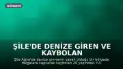 Şile'de Denize Giren ve Kaybolan Şahıs Ölü Bulundu
