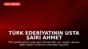 Türk Edebiyatının Usta Şairi Ahmet Telli Hayatını Kaybetti