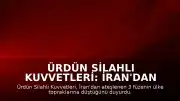 Ürdün Silahlı Kuvvetleri: İran'dan ateşlenen 3 füze ülke topraklarına düştü